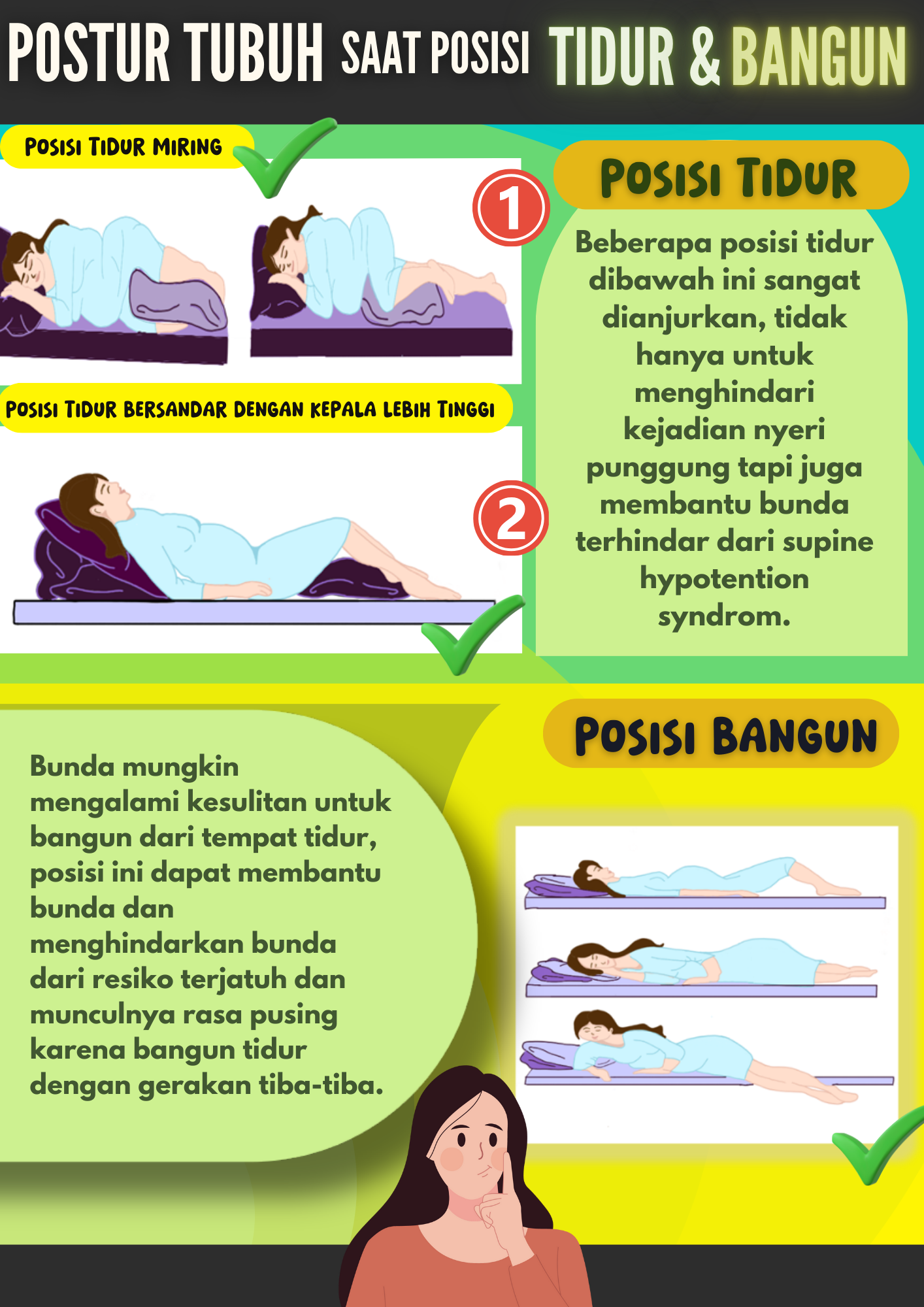 Postur Tubuh Tidur